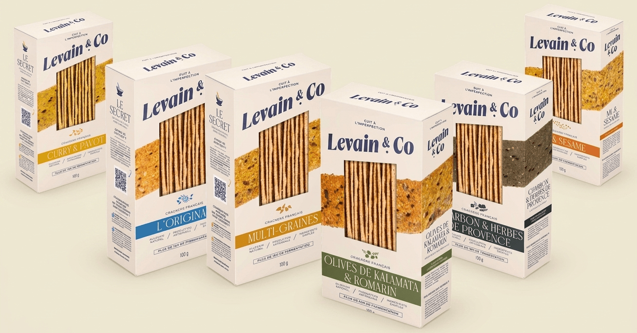 La gamme de crackers