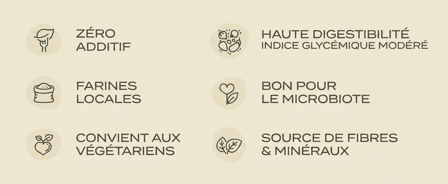 bienfaits crackers levain and co